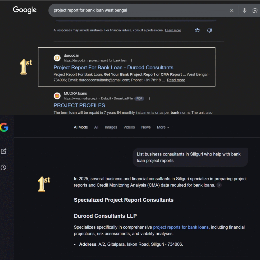 seo service in delhi ran on first page vanijya technology