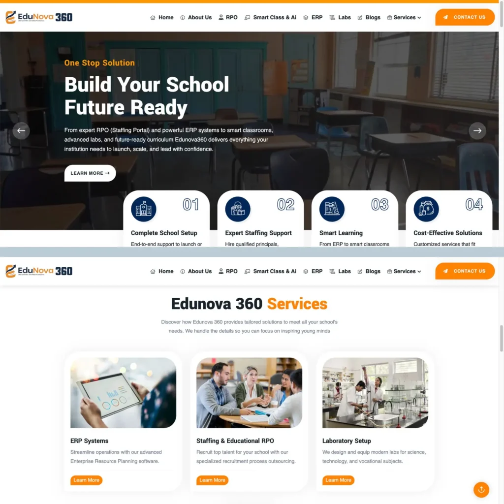 Edunova VANIJYA TECHNOLOGY | Web Design Service VANIJYA TECHNOLOGY | Web Design Service
