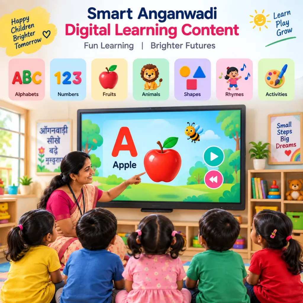 Smart Anganwadi Digital Learning Content